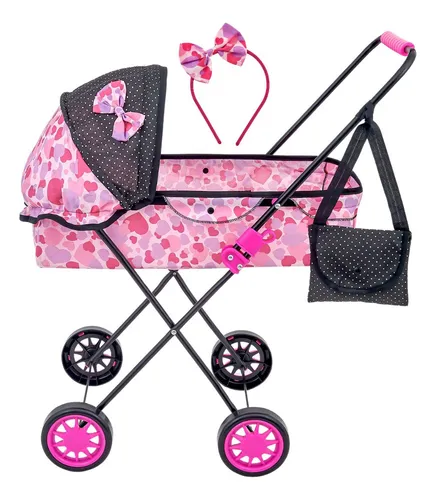 comprar Carrinho De Boneca Reborn Berço Ninar Milano Xikiti Oliveira