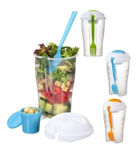 Vaso Hermetico Para Ensalada 730 Ml Keep To Go