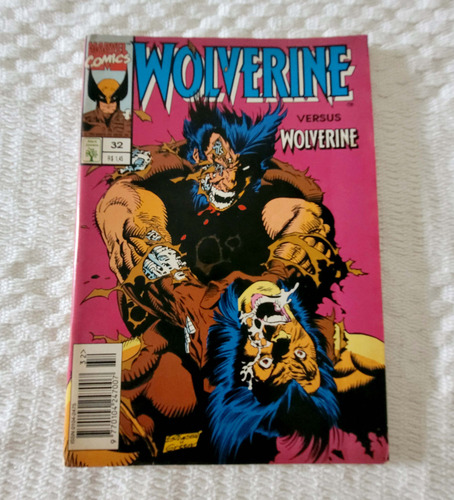 Revista Wolverine N° 32 Da Abril - Em Ótimo Estado! Raro! (Usado)
