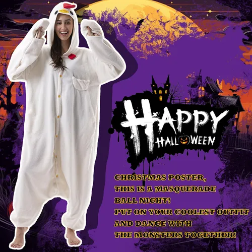 Beauty Shine-pijama De Una Pieza Unisex For Adulto, Disfraz