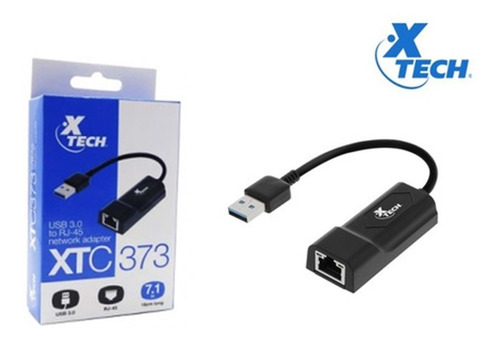 Adaptador De Red Xtech Usb 3.0 A Rj45 10/100/1000 Gigabit