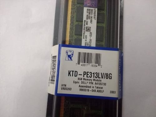Memoria RAM 8GB 1 Kingston KTD-PE313LV/8G