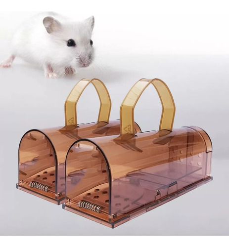 2 Uds Trampas Humanas Para Ratones, Jaula Para Marrón