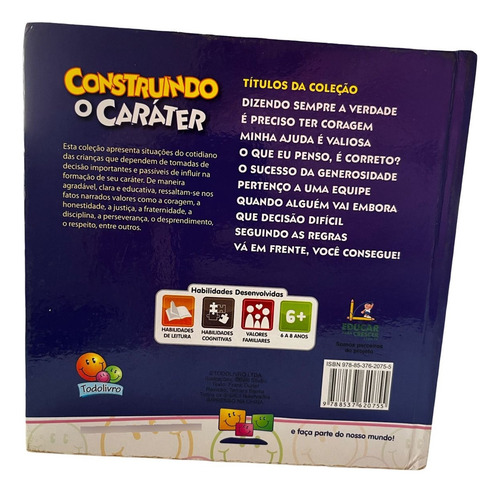 Construindo O Caráter Ii: É Preciso Ter Coragem, De Durier, Frank. Editorial Todolivro Distribuidora Ltda. Em Português, 2014 (Usado)