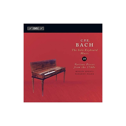 Bach / Spanyi Solo Keyboard Music 19 Usa Import Cd Nuevo