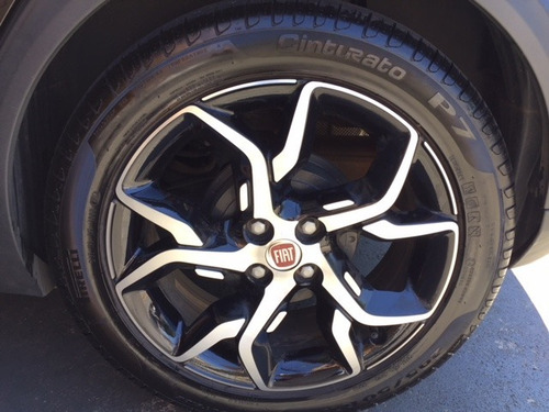 Rodas Fiat Argo Uno Palio Aro 14 4x98 (jogo) + Bicos Cor Preto Com Diamantado