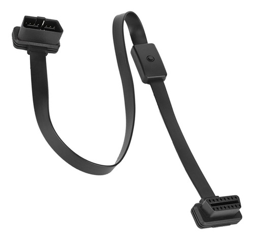 Conector Adaptador De Cable De Extensión Obd2 Macho A Hembra