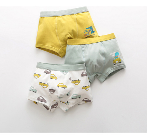 Calzoncillos Bóxer De Algodón De Verano Con Dibujos Animados