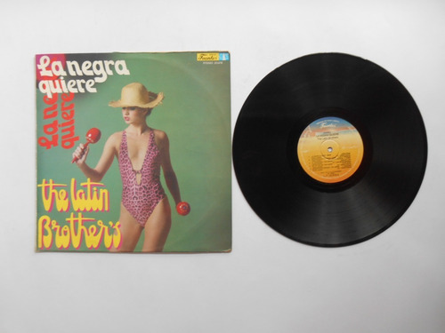 Lp Vinilo The Latin Brothers La Negra Quiere Colombia 1989