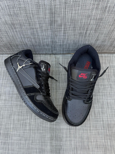 Zapatillas Nike Jordan X Travis Scott Black Talle 41.5 Arg