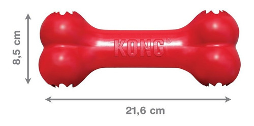 Imagen 2 de 8 de Kong Goodie Bone Large Juguete Perros Forma De Hueso