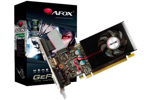 Imagem 1 de 1 de Placa De Vídeo Afox Geforce Gt 730 4gb Ddr3 