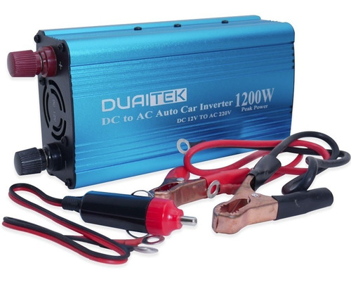Inversor Dc 12v A Ac 220v 1200w Onda Senoidal Modificada