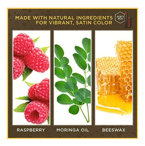 Burt's Bees 100% Natural Moisturizing, Nile Nude, 1 Tube