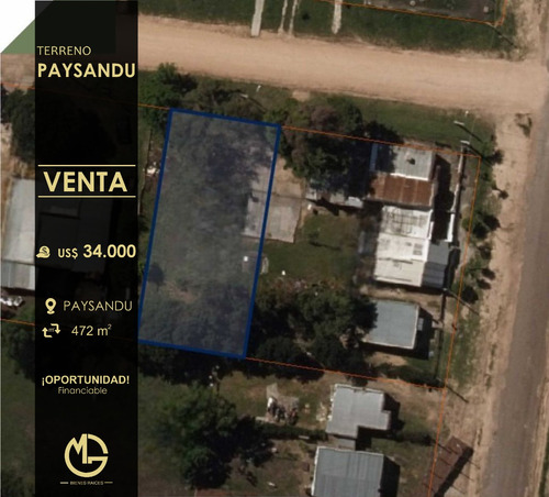 Venta / Terreno / Paysandu / Limpio / Nivelado