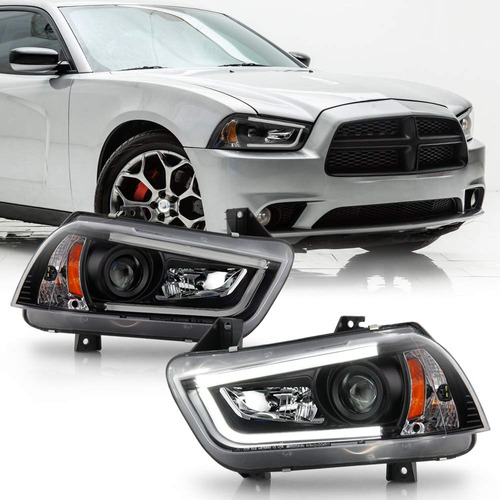 Para Modelo Hid Dodge Charger Led Drl Tube 2011-2 Carcasa