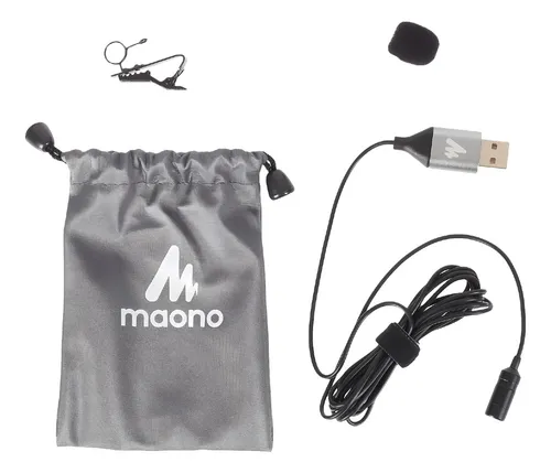 Microfono Condenser Corbatero Usb Windows Mac Maono Au-ul10