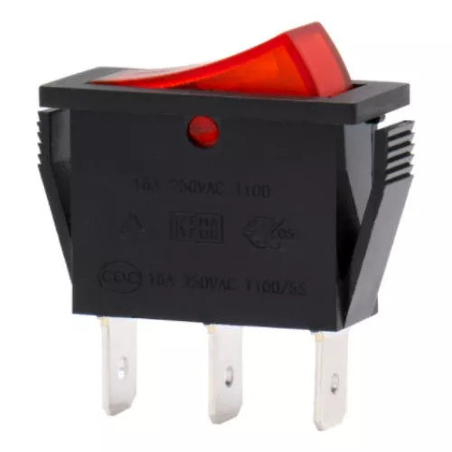 Llave Tecla Interruptor Doble Radiador Aceite 6 Cont X 10