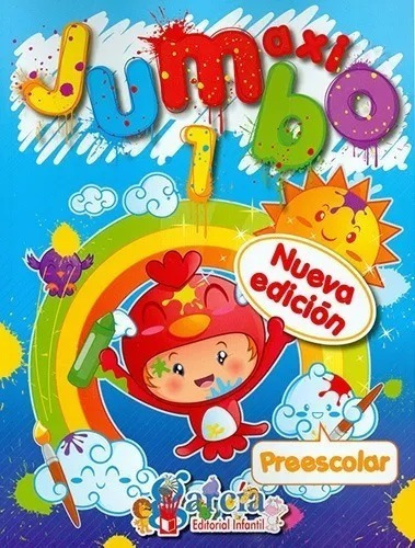Maxi Jumbo Preescolar 1 Para Colorear Y Actividades - García