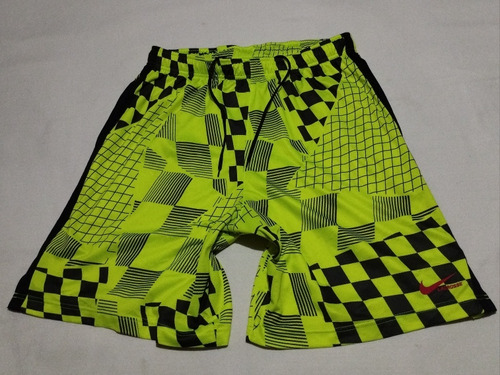 Short Nike Dri Fit Lacrosse Talla Xxl Extra Grande Amarilla 