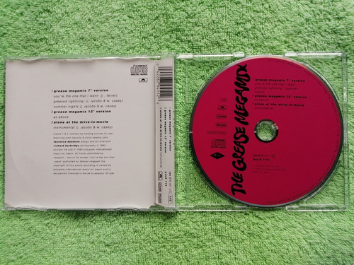Eam Cd Maxi Olivia Newton John Travolta Grease Megamix 1990