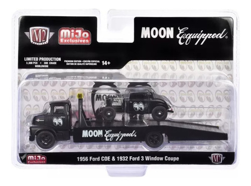 M2 1:64 1956 Ford Coe / 1932 Ford Rata Window Plataforma
