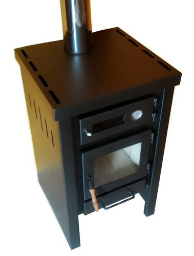 Imagen 3 de 7 de Calefactor 80 M2 Con Horno Doble Combustion