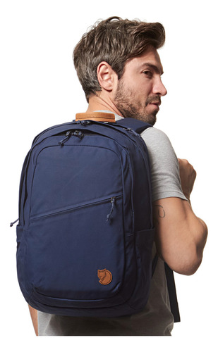 Mochila urbana Fjallraven Räven 28 color navy diseño lisa 28L