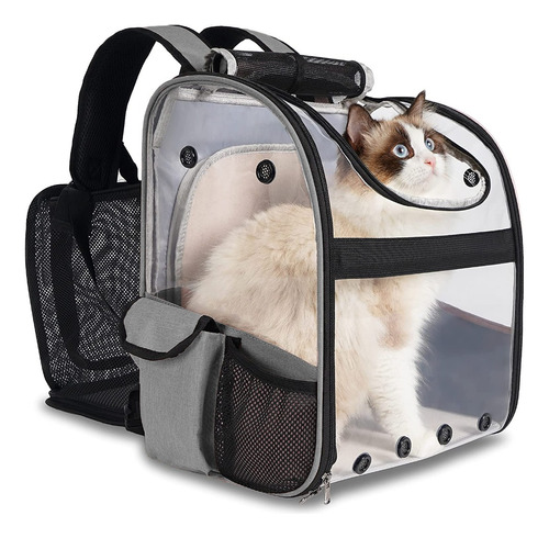 Mochila Extensible Gato Perro Transportador Expandib Mascota