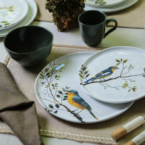 APARELHO DE JANTAR 16 PEÇAS BIRDY E ARAUCO PORTO BRASIL