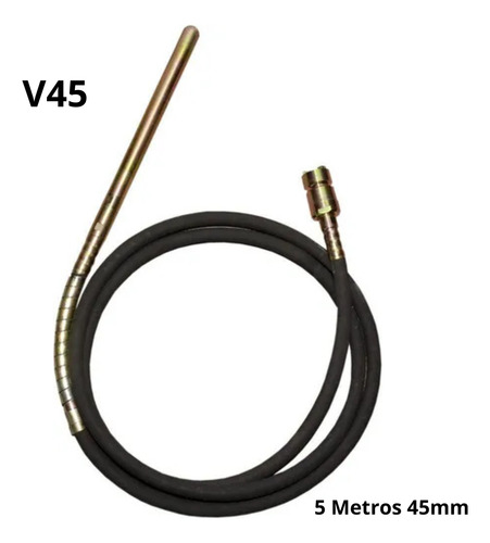 Vibrador De Concreto V45 Sem Motor Mangote 5 Metros Buffalo