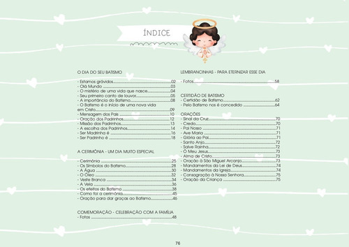 Imagem 6 de 6 de Livro Do Batismo Moldura Provençal Personalizado Com Nome