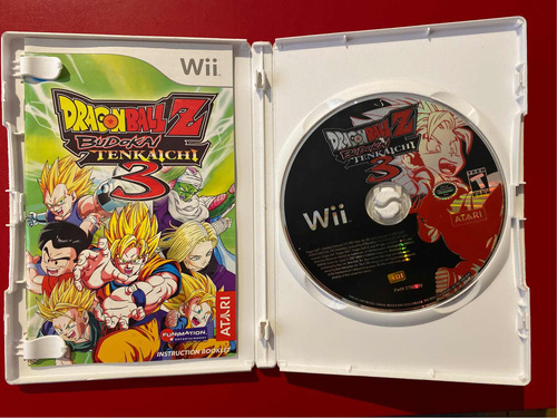 Dragon Ball Z Bodokai Tenkaichi 3 Nintendo Wii Oldskull G (Usado)