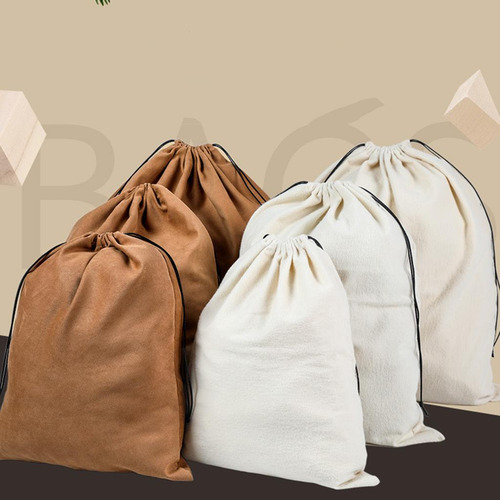 4 Bolsa A Prueba De Polvo De Algodón Inicio Tienda Protable