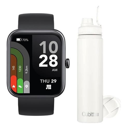 Imagen 1 de 1 de Reloj Smartwatch Cubitt Ct2 Pro Serie 2 + Botella Hydro