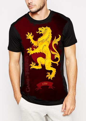  Camiseta Game Of Thrones Casa Lannister