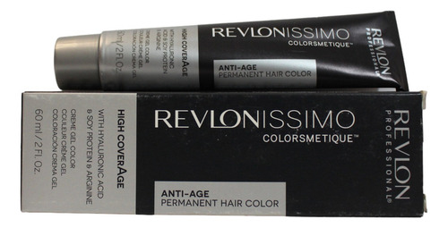 Tinte Capilar Revlonissimo Colorsmetique 60ml Tono 6.42 HC Rubio oscuro cobrizo irisado - Rubio oscuro marrón nacarado