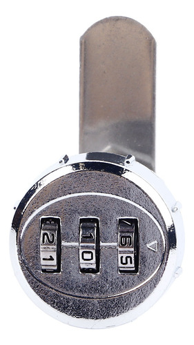 Contraseña Combinada Cabinet Cam Lock Mini De 3 Dígitos