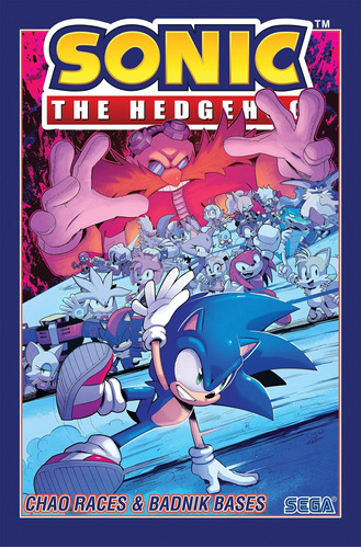 Libro: Sonic The Hedgehog, Vol. 9: Chao Races & Badnik Bases