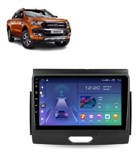 Multimidia Android Ford Ranger Xls 2016-22 Octa 6/64gb 9' 4g