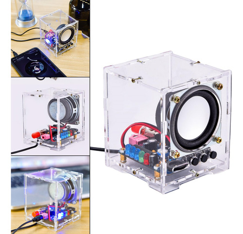 Hu-009 Mini Spaker Unit Kit De Componente Finalizado