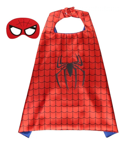 Capa Disfraz Spiderman 
