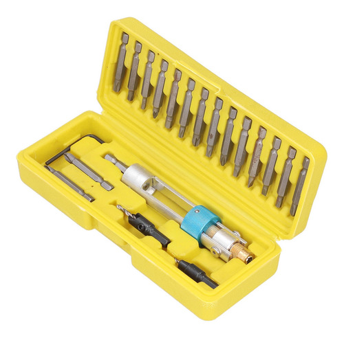 Juego De Brocas Para Avellanar Hand Tool, Acero De Alta Velo