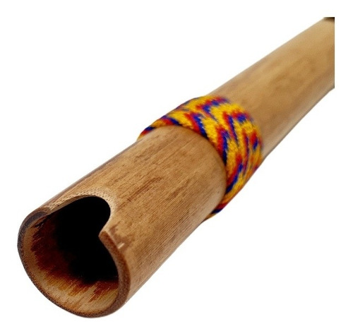 Quena Colombiana Bambú Flauta Artesanal Afinación G Sol Prof