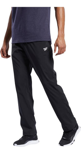 Pantalón De Buzo Reebok Hombre Training Essentials Negro