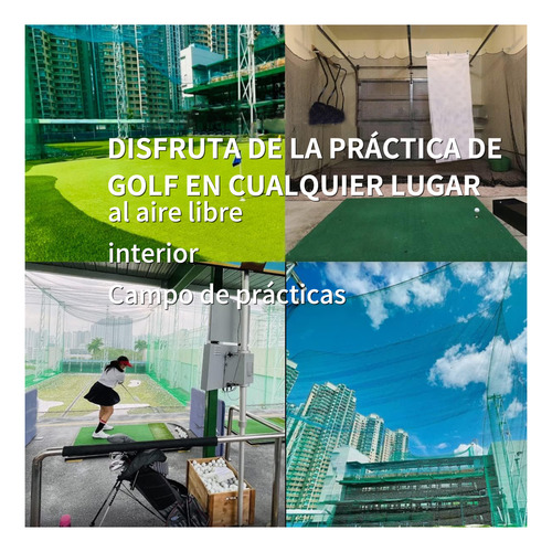 2mx3m Verde Práctica De Golf Red De Malla De Entrenamiento