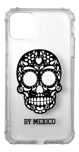 By Mexico, Carcasa Transparente Calavera Para iPhone 11