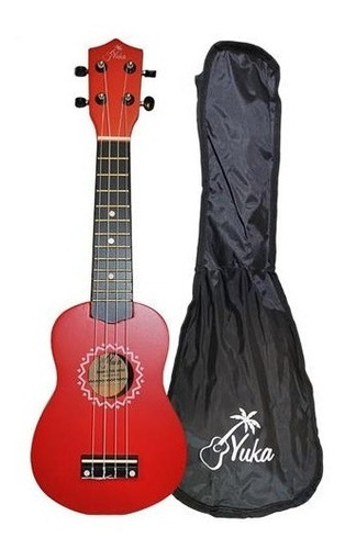 Ukelele Soprano Yuka Yus50 Con Funda Iniciación Estudio