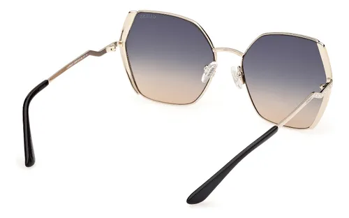 Lentes De Sol Dorado Degradé Guess Gu7843s33w