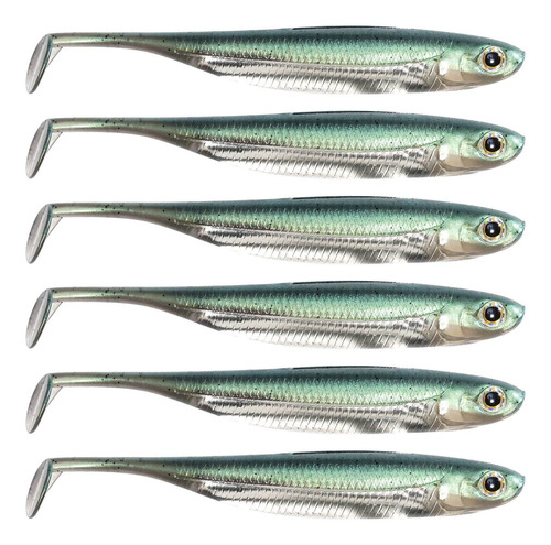 Dr.fish Softbait Wiggle Shad Señuelo Pesca Plastico Suave 3